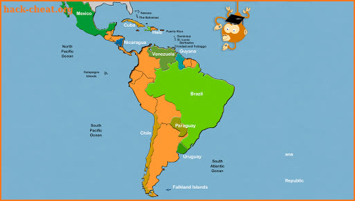 South America Puzzle screenshot