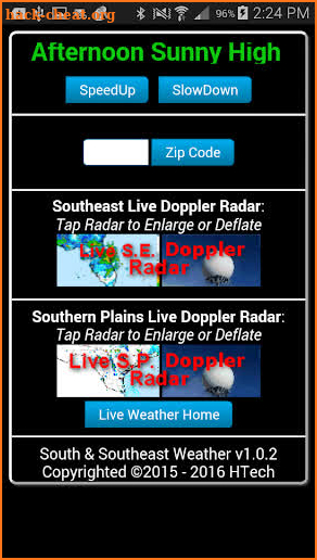 South & Southeast Weather Pro screenshot