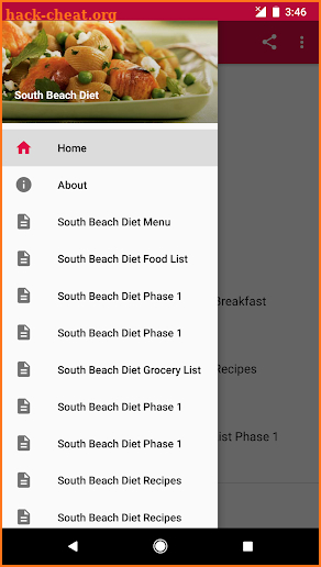 South Beach Diet screenshot
