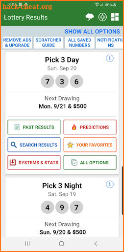 South Carolina Lottery Ticket Scanner screenshot