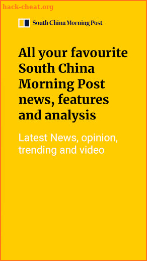 South China Morning Post screenshot