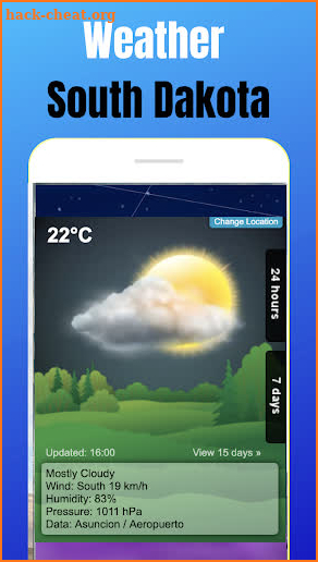 South Dakota Weather App screenshot