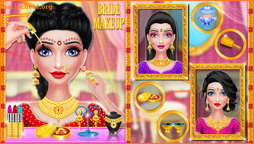 South Indian Royal Wedding Beauty And FashionSalon screenshot