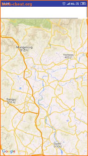 South Korea Map screenshot