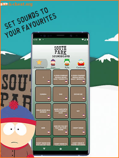 South Park Soundboard screenshot