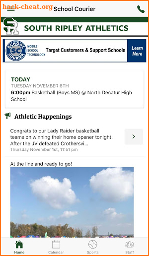South Ripley Athletics - Indiana screenshot