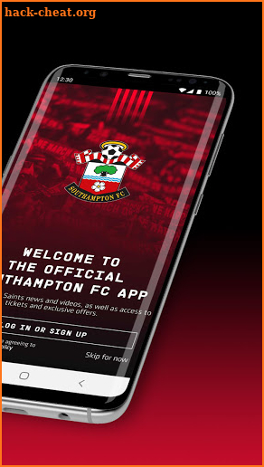 Southampton FC App screenshot