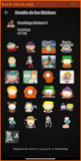 SouthApp Stickers 2 screenshot