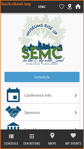 Southeastern Museums Conference screenshot