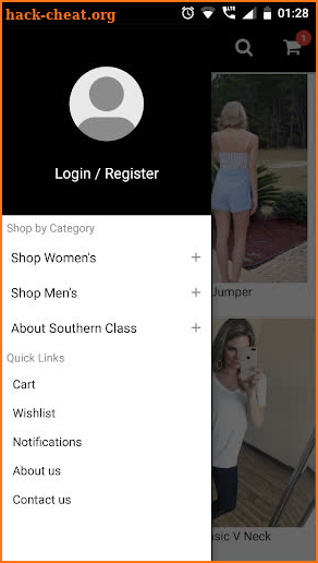 Southern Class Boutique screenshot
