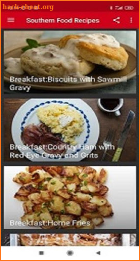 Southern Food Recipes screenshot