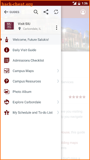 Southern Illinois University screenshot