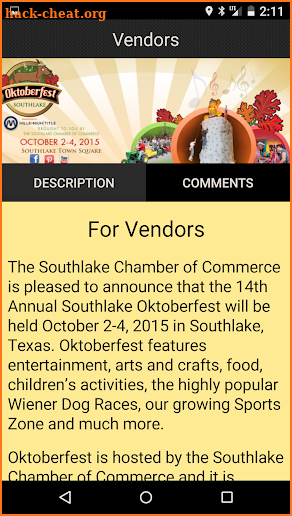 Southlake Oktoberfest screenshot
