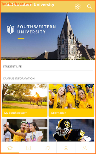 Southwestern University screenshot