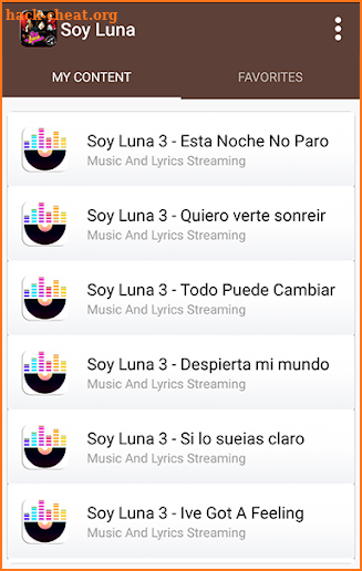 Soy Luna - All Open Music And Lyrics screenshot