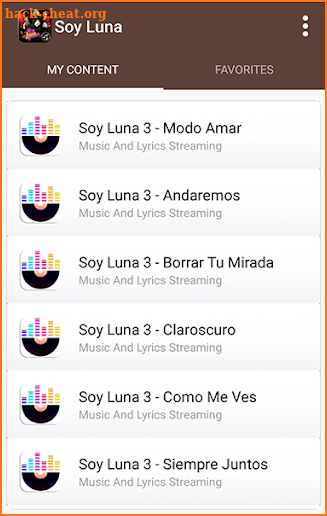 Soy Luna - All Open Music And Lyrics screenshot