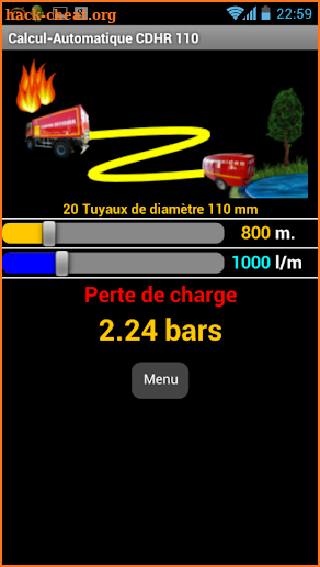 SP Perte De Charge screenshot