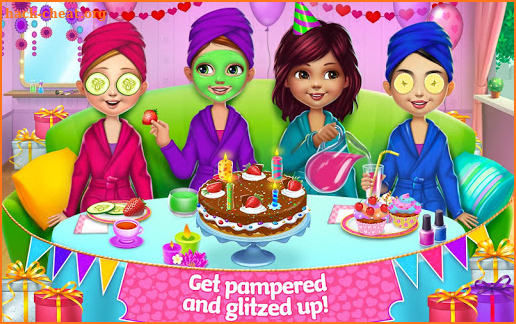 Spa Birthday Party screenshot