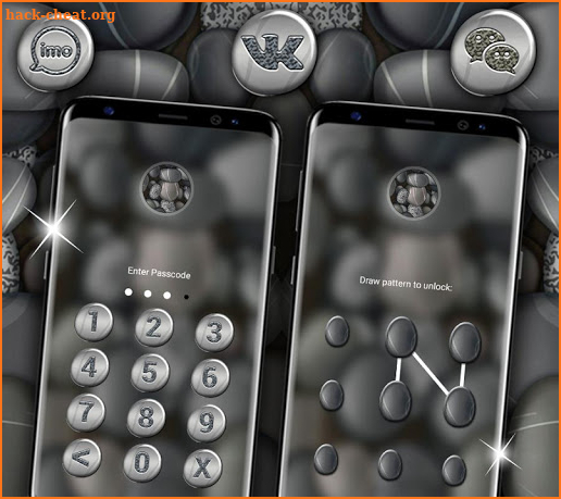 Spa Stone Launcher Theme screenshot