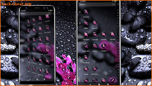 Spa Stones Launcher Theme screenshot