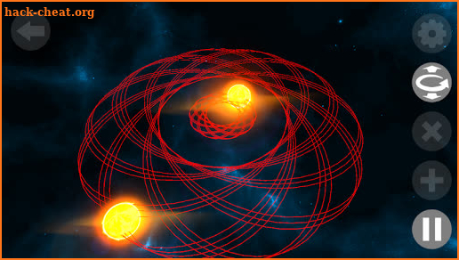 Space & Gravity Simulator Pro: 3D Galaxy Orbits 2 screenshot