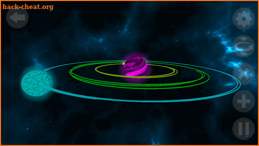 Space & Gravity Simulator Pro: 3D Galaxy Orbits 2 screenshot