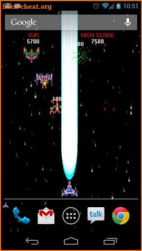 Space Battle Free L. Wallpaper screenshot
