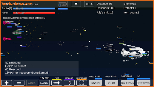 Space Battleship Story RPG screenshot