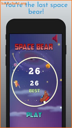 Space Bear : Circle Chase screenshot