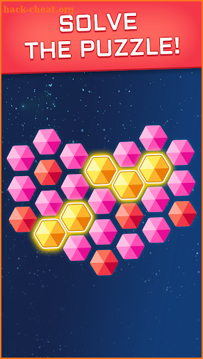 Space Blast - Fun & Cool Match 3 Hexa Puzzles! screenshot