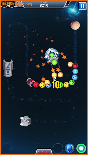 Space Block Buster: Marble Battle screenshot