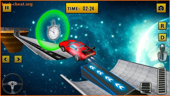 Space Car Stunt Drive screenshot