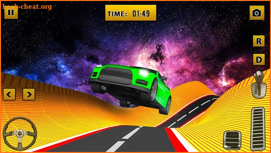 Space Car Stunt Drive screenshot