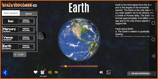 Space Explorer 4D screenshot