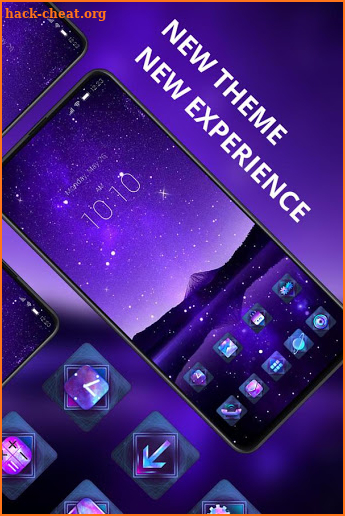 Space galaxy zenfone max pro m1 theme screenshot