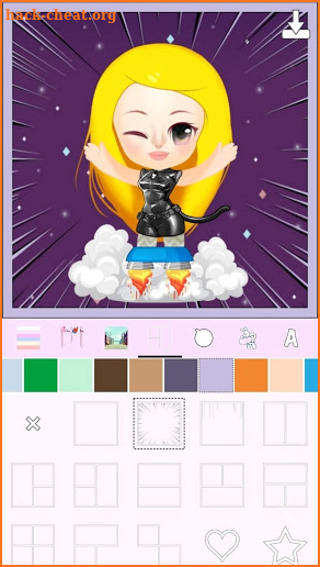 Space Girl - dress up character maker screenshot