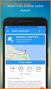 Space Launch Now screenshot