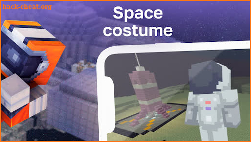 Space Mod mcpe screenshot