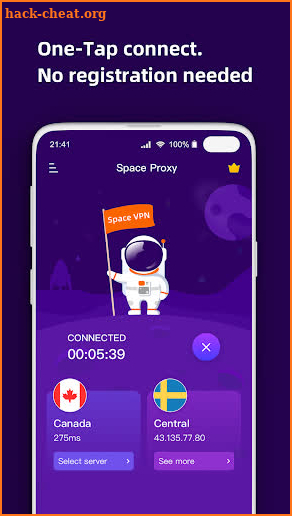 Space Proxy -Unlimited VPN screenshot