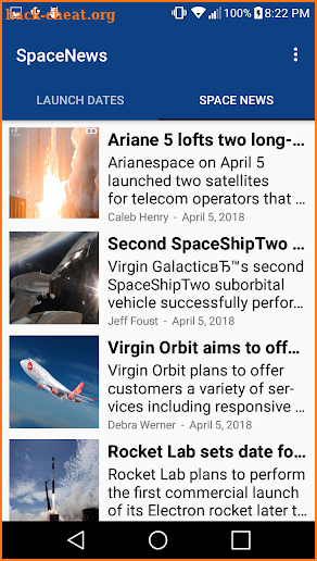 Space Rocket Launches (SpaceX, NASA, And More!) screenshot