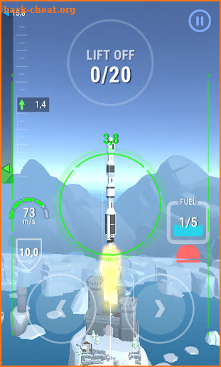 Space Rocket M, a fun scifi Space Flight Simulator screenshot