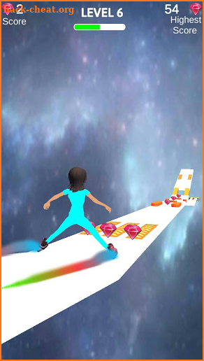 Space Roller – Super Challenge Sky Roll 3D screenshot