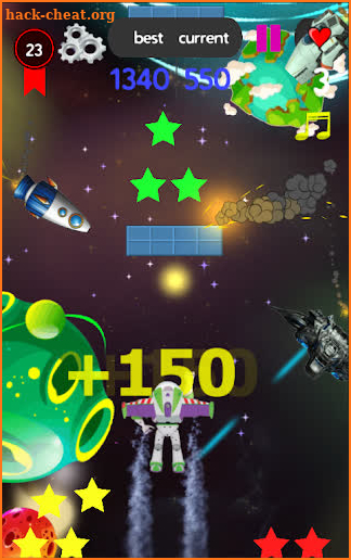 space shooter and shooting buzz screenshot