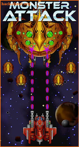 Space Shooter: Monsters Attack screenshot