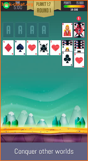 Space Solitaire screenshot