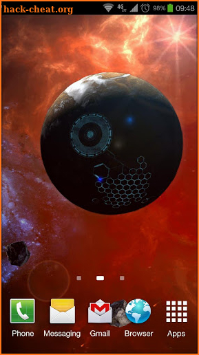 Space Symphony 3D Pro LWP screenshot