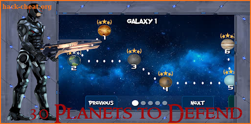 Space Tower Defence screenshot