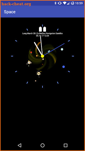Space Watchface and Widget screenshot