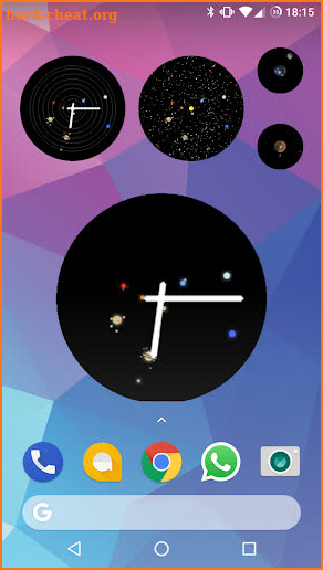 Space Watchface and Widget screenshot
