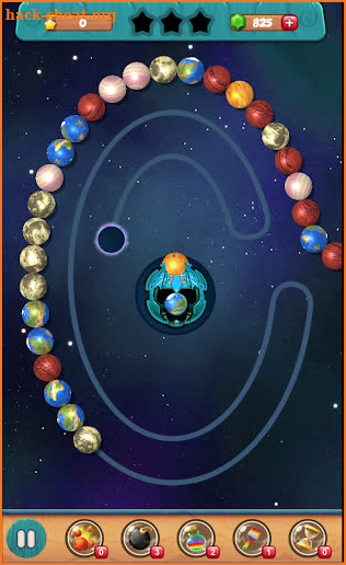 Space Zumbla : best bubble shooter puzzle game screenshot